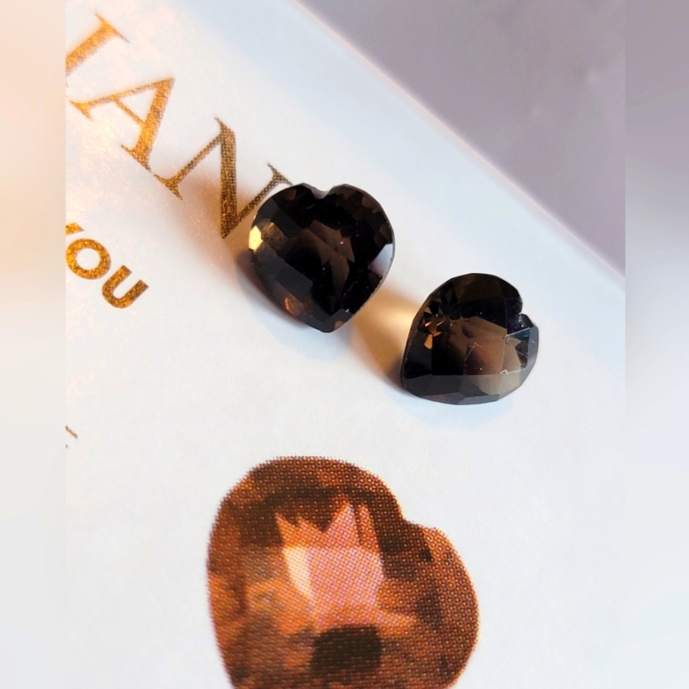 Heart-Shaped LeVian Chocolate Quartz